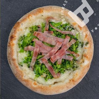 Mozzarella Brocólos e Bacon