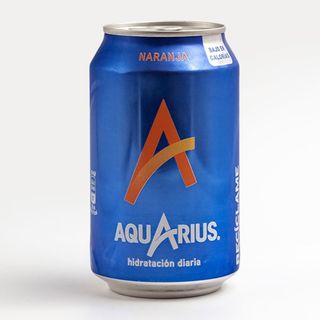 Aquarius Naranja lata 330ml.