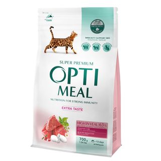OptiMeal з телятиною, 700гр