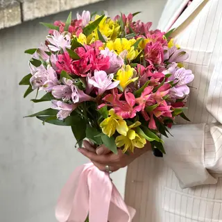 Bukiet z alstromerij mix kolorów