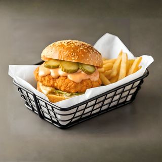 Chicken Box Burger