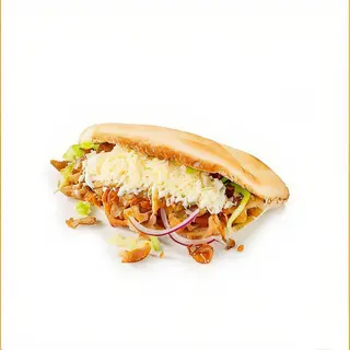 Doner kebab con Queso