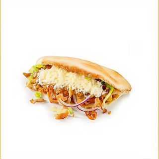 Doner kebab con Queso