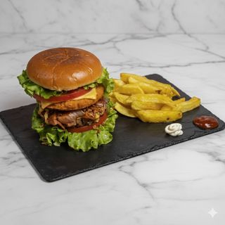 Hamburguesa De La Casa
