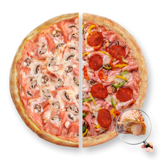 Pola pola - Capricciosa i Venezia pizza XL