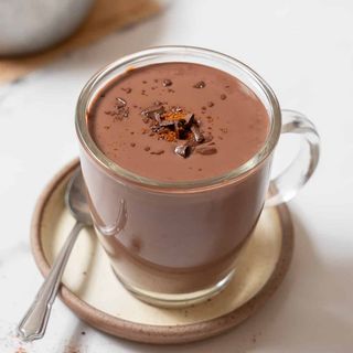 Hot spanish latte dark chocolate