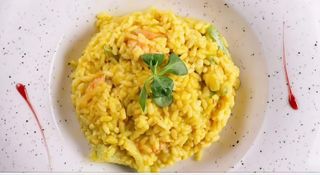 Risotto con gamberetti