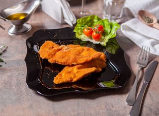 Șnițel de porc parizian (în ou)