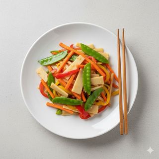 Bambus z warzywami 500g