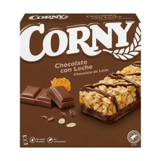 Barritas Cereales Chocolate, Leche Muesli Hero 6 U 25 G