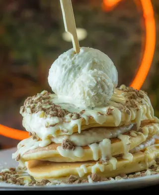 Pancake Raffaello