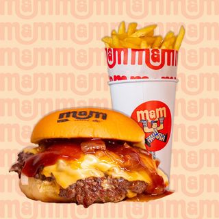 Combo Smash Burger con papas