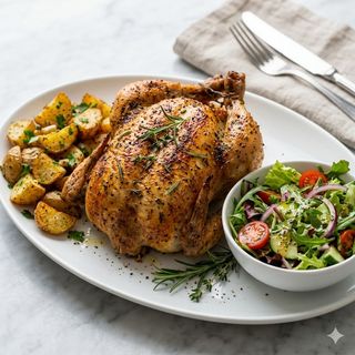 1/2 Pollo Asado 