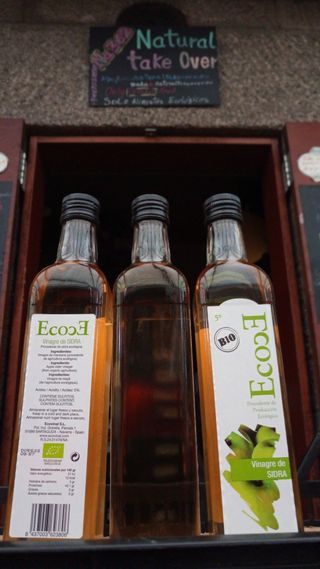 Vinagre de sidra de manzana ecologico  