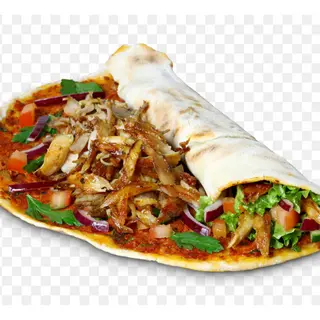Pizza Turca De Doble Carne