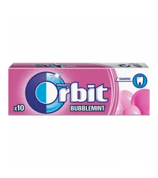 (106227) Žvakaće gume Bubblemint 14g