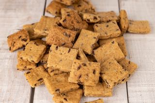 Galletas Ecológicas de Xeixa con Semillas de lino (200 grs) (Veganas)