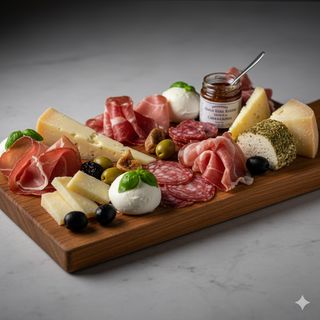 Tagliere di salumi e formaggi nostrani