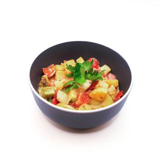 Соте вершкове з куркою та овочами (270г)