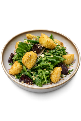 Салат из свеклы с моцареллой