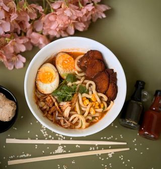 ღორის ხორცის რამენი/pork ramen