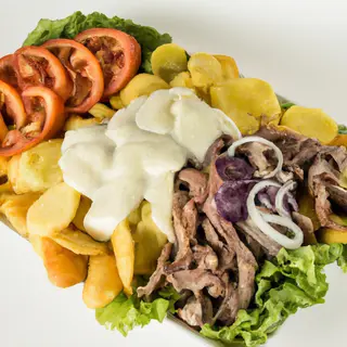 Kebab & papas