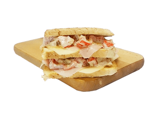 Maxi toast hamburger