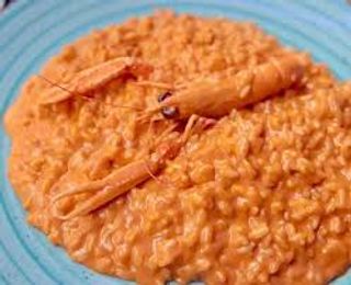Risotto alla crema di scampi