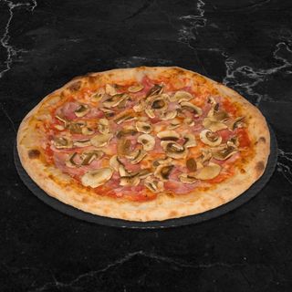 Pizza Jamón York Y Champiñón (33 cm.)