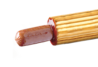 Хот-догХХL Класична сосиска (світла бул)