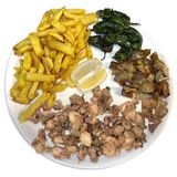 Combinado de chipirones a la andaluza