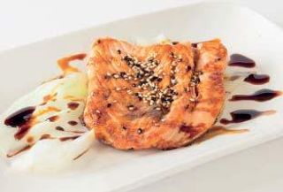 224. Salmone alla griglia