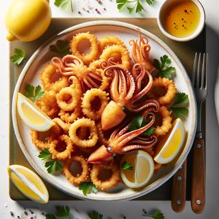 Хрупкави калмари