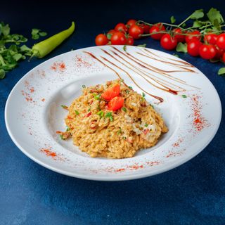 Rižoto sa pečurkama posno