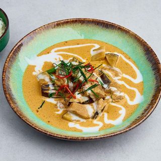 Micha z ryżem - Curry czerwone