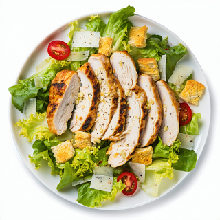 Ensalada Cesar Con Pollo A La Plancha