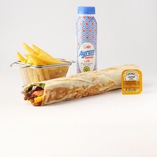 ДУРУМ ГОВЯЖИЙ КОМБО С АЙРАНОМ