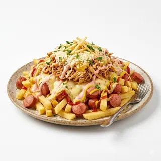 Salchiqueso Con Pollo Y Queso