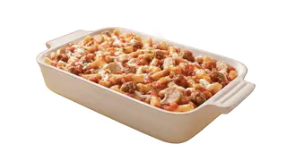 Makaron zapiekany z sosem Bolognese