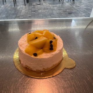 Cheesecake mango y maracuyá