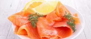 Assiette De Saumon Fumé