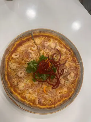 Pizza Gamba (30 Cm.)