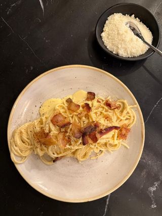 Spaghetti Alla Carbonara Clásica