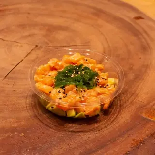Tartar de salmón