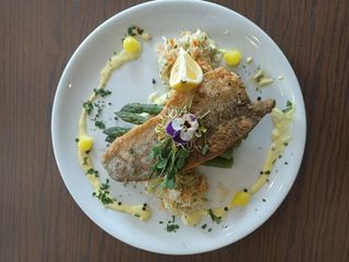 Filet z pstrąga smażony na złoto