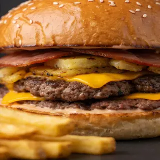  Spartel Boeuf Ananas Burger   