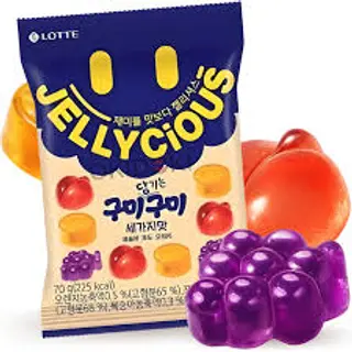 Lotte Jelly Mixed Fruit 70g