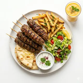 Menú Seekh Kebab