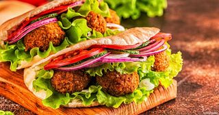 Sandwich Falafel