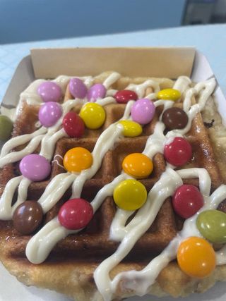 Gofre super Lacasitos 